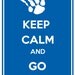 University of Kentucky Wildcats Keep Calm & Go Wildcats 11" X 17" Poster