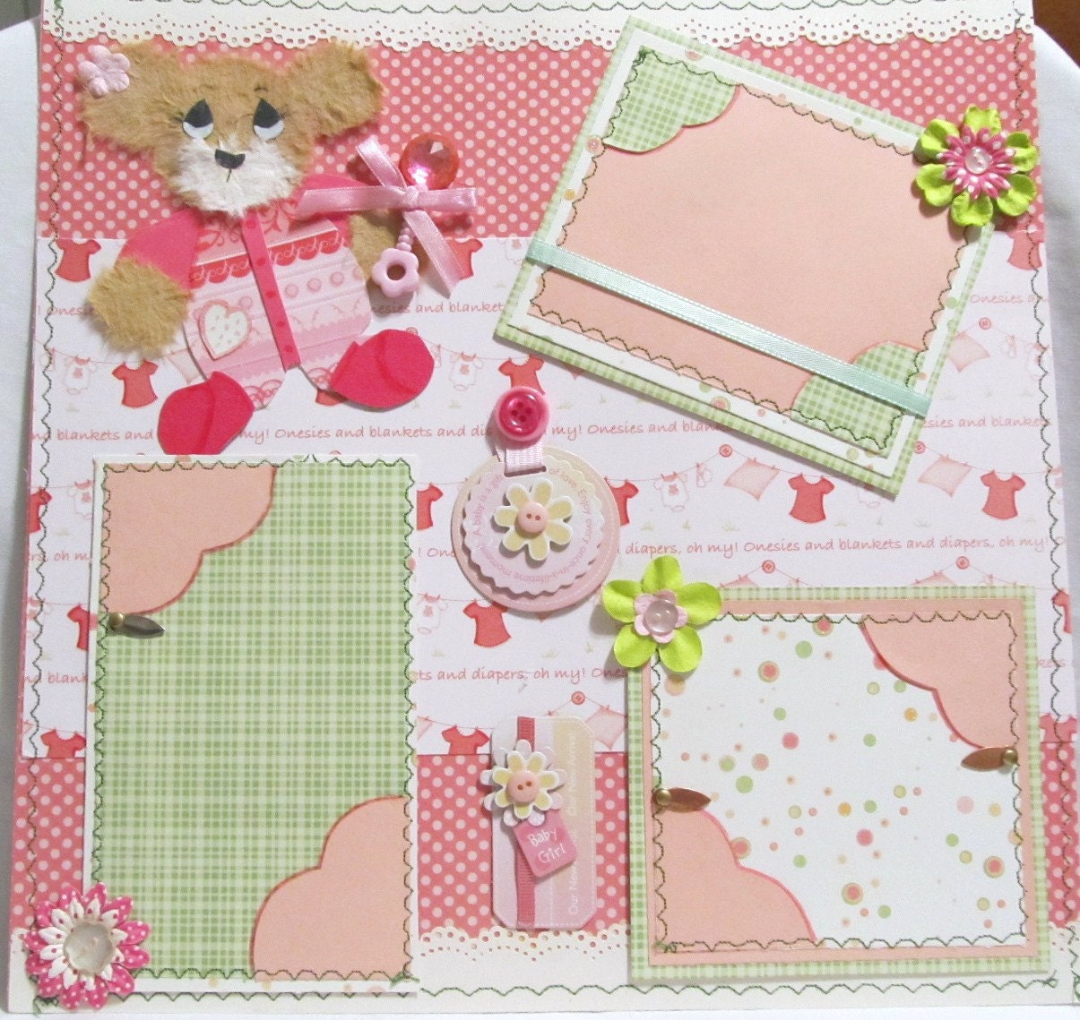 Baby Scrapbook Pages
