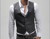 Fashion Classic Stylelish Gentleman Mens Vest Custom made