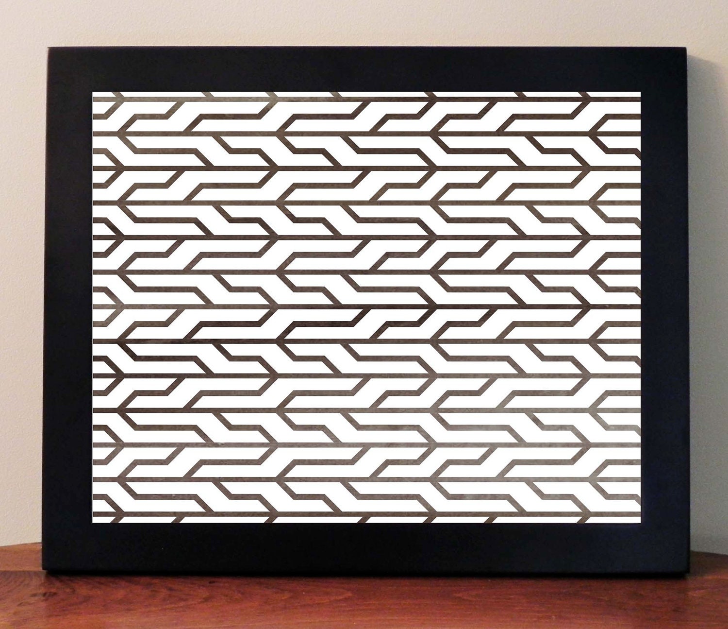 13 x 11 WARM GRAY Digital Print Inspired by the High Line NYC Original Modern New York City Home Decor Graphic Print The High Line