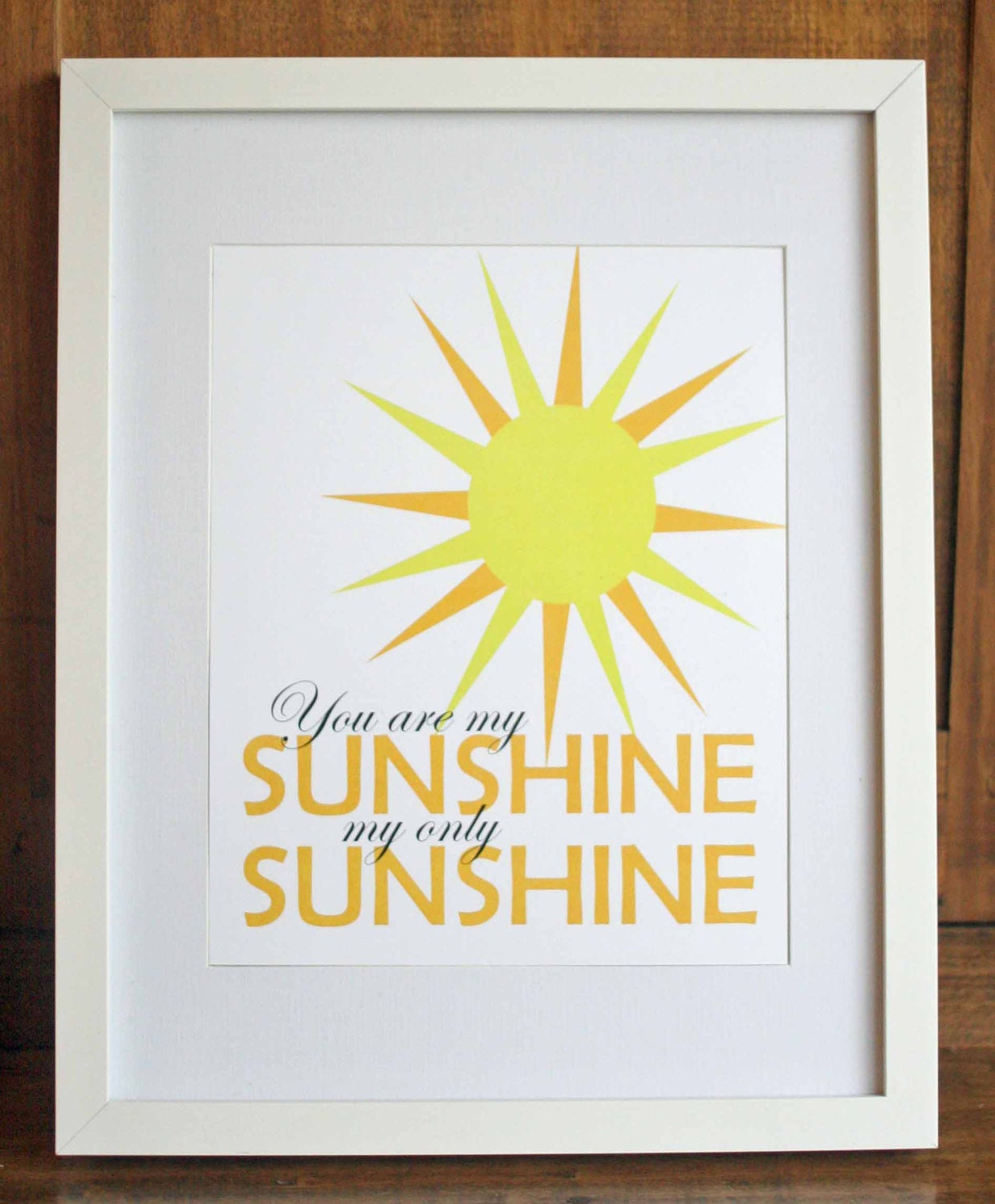 You are My Sunshine - 8"x10" Printable Art