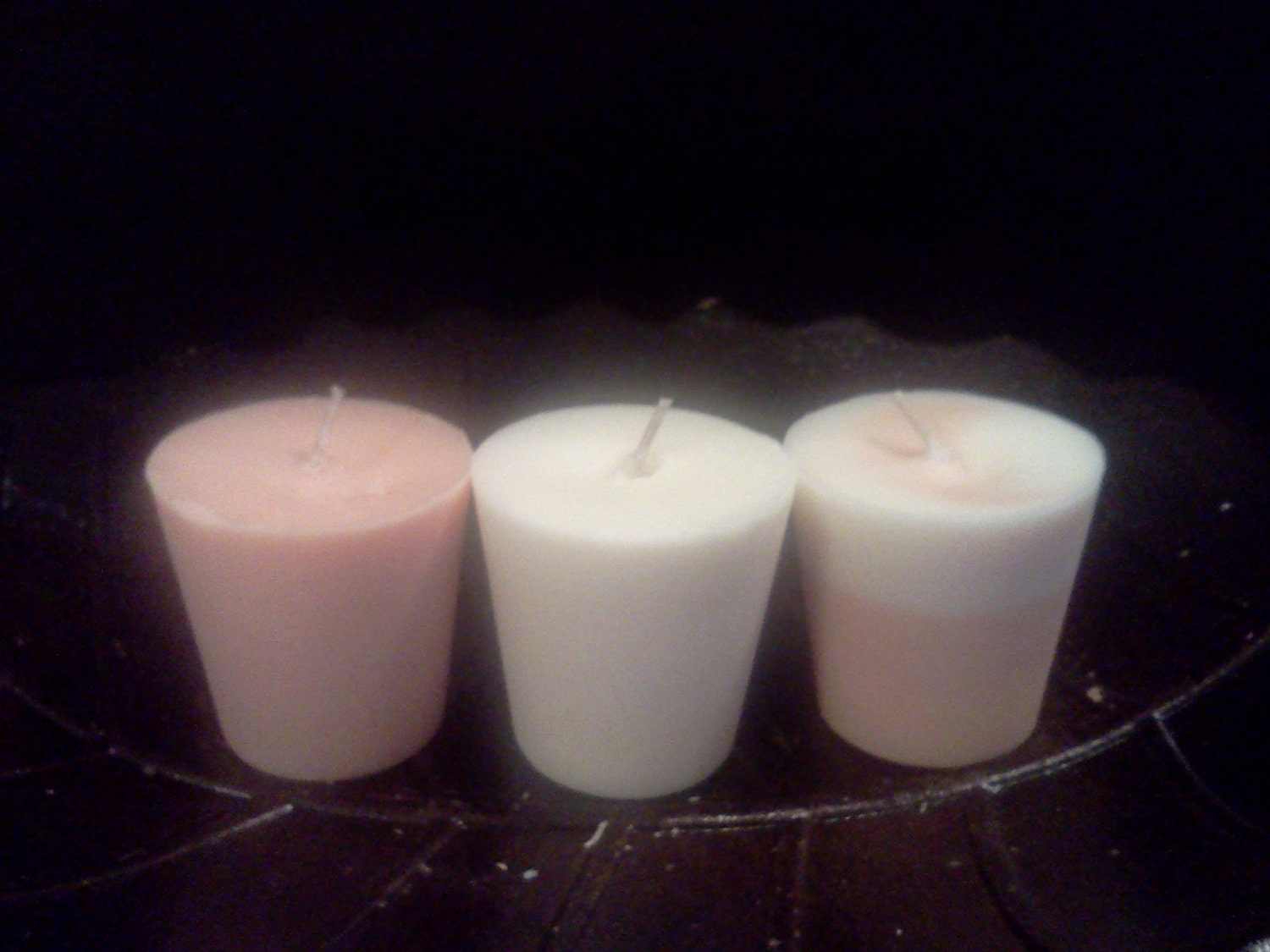 Birthday Cake Triple Scented Soy Votive Candles (Set of 3)