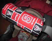 Car Seat ARM PAD Handle Cushion - Made with NC State Wolfpack Fabric
