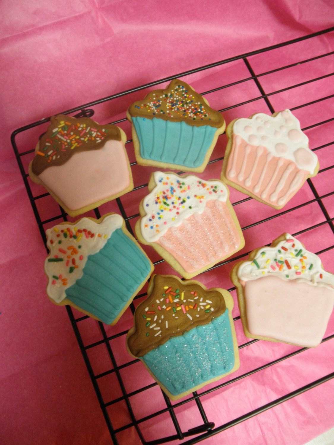 Cupcake Sugar Cookies