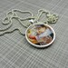 Jacoby Ellsbury Boston Red Sox Pendant In Silver Bezel, Trading Card Image