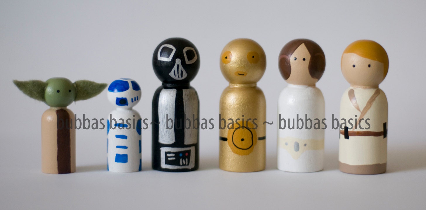 Star wars peg doll