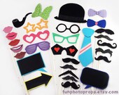 Photo Booth Props - 30 Piece Photo Booth Prop Set - Photobooth Props Il_170x135