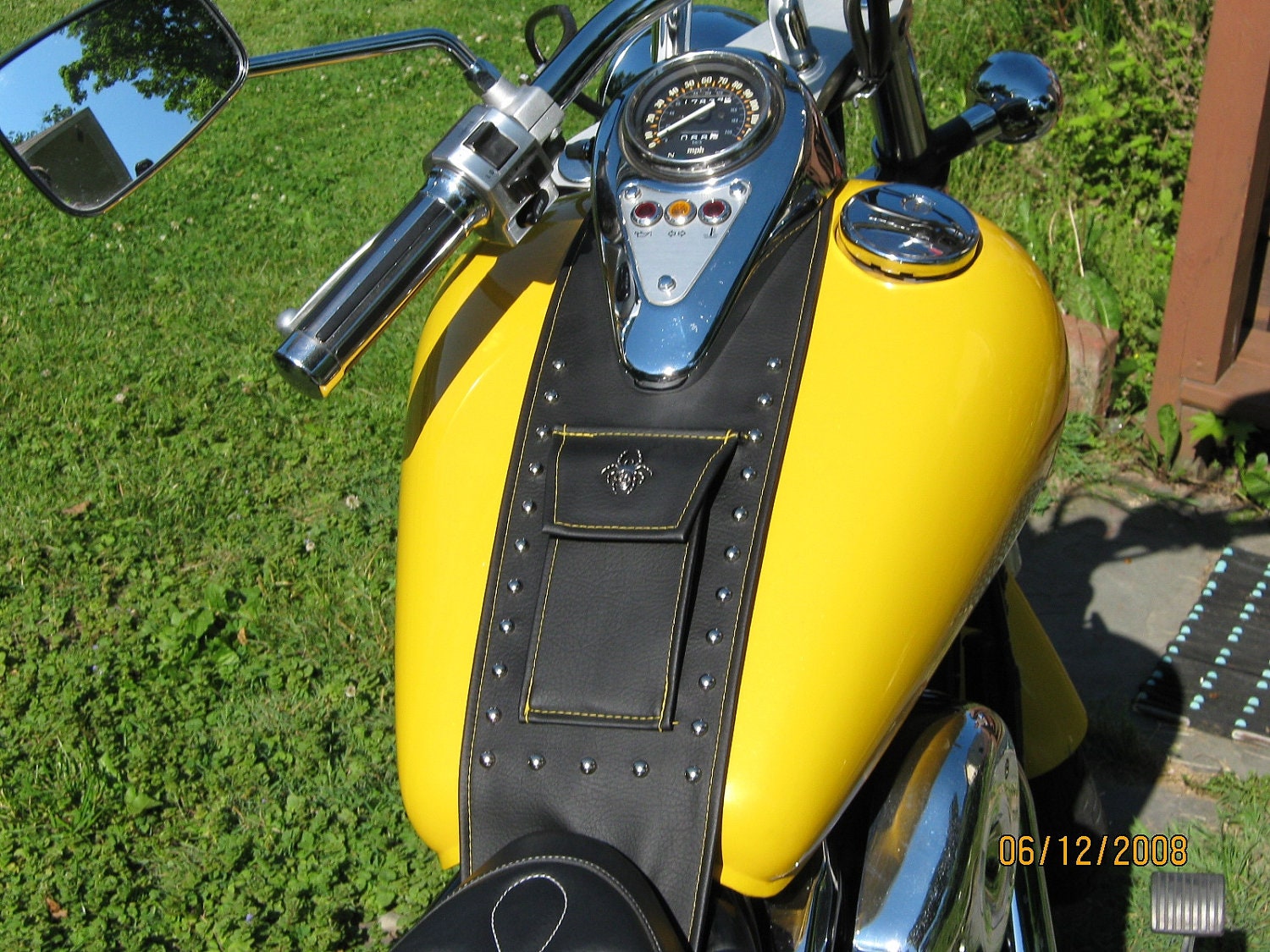 Kawasaki 800 Vulcan Classic Custom Drifter Tank Bib Bra
