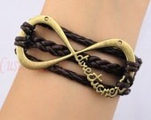 One Direction Infinity Bracelet forever "Directioner" Infinite 1D Boy Band The best gift,charm bracelet,friendship bracelet