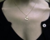 Golden Bloom gold fill necklace, simple necklace, gental, simple every day jewelry, bridal, bridesmaid, modern, minimalist, gift, flowers