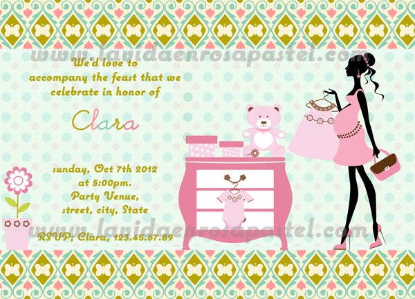 Baby Shower Invitation - Boy, Girl, Neutral (DIY Digital Printable) Il_170x135