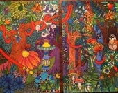Original Illustration - Hookah Forest