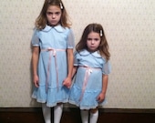 Custom Made KIDS SIZE The Shining Grady Twins Halloween Costume Set Dress