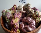 Handspun yarn, fifteen dollar sale