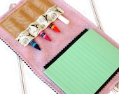 Crayon Wallet-Chalk Mat Art Folio: Passport to Paris - arts & crafts travel toy / travel game - Sale take 20% off