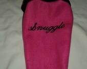 Personalized fleece dog shirt  available in 2 sizes S or M