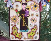 St Anthony Banner/Flag/Quilt Wall Hanging