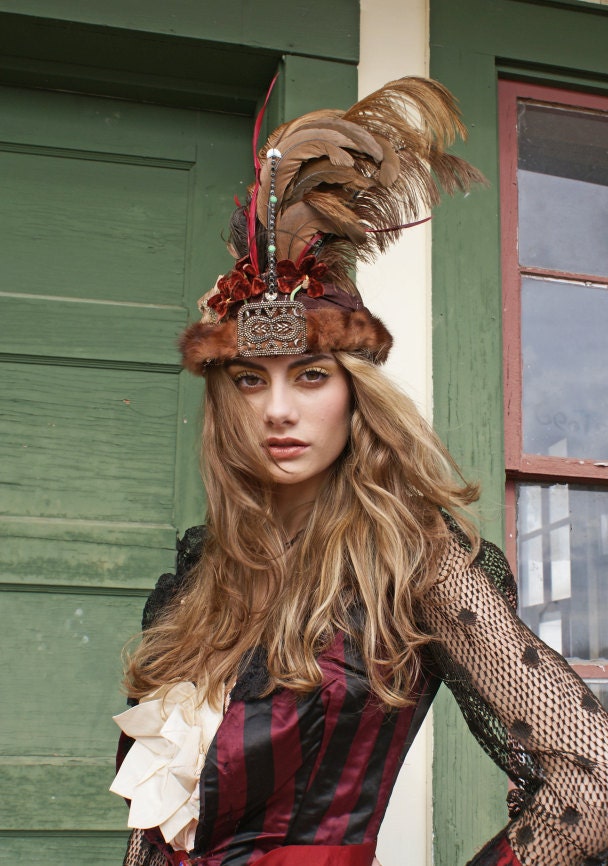 Boudoir Queen Headdress Couture