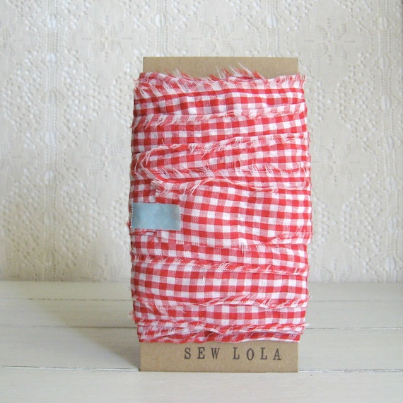 fabric ribbon - holiday cheer
