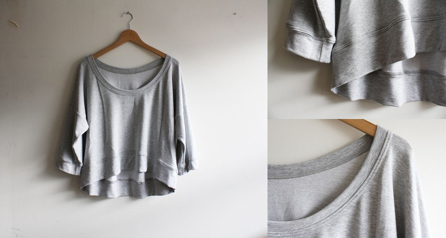 Asymmetrical Sweatshirt / F:W 2012 / Replicca Clothing - replicca