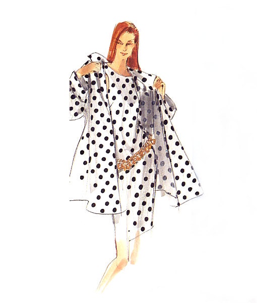 Sheath Dress / Flared Coat Pattern - Simplicity 7260 - Sleeveless / Back V / Boat Neck - Size 8-10-12-14 Uncut - treazureddesignz