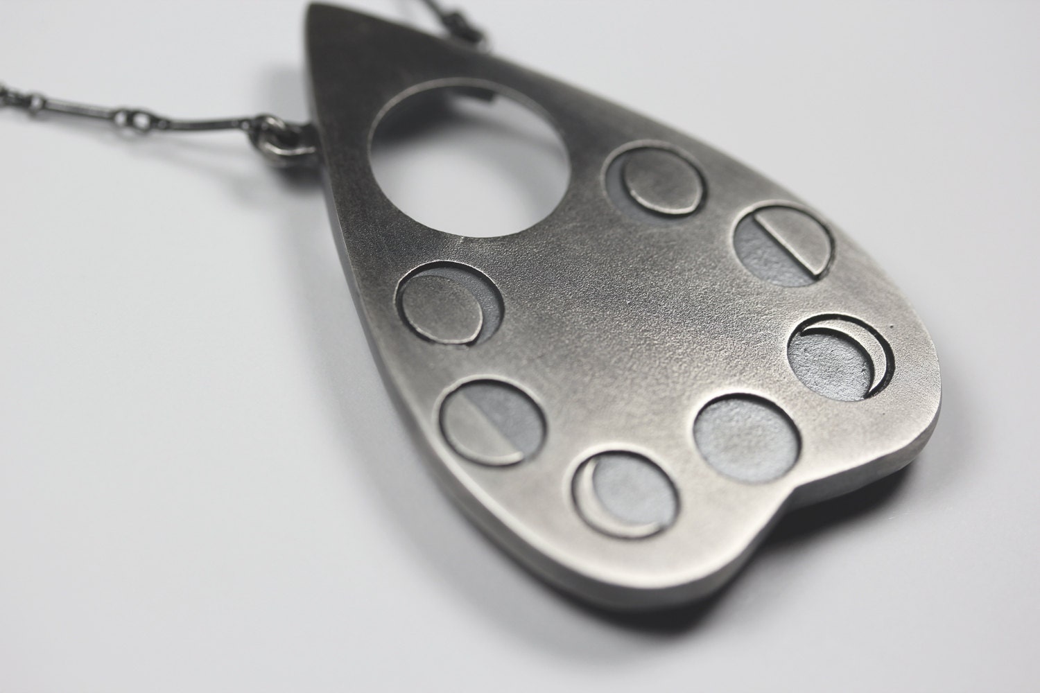 lunar oracle. large moon phase planchette.