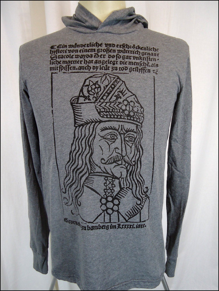Vlad the Impaler Mens Hooded Pullover Shirt