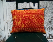 SAMPLE SALE- Papel Picado Dia De Los Muertos Fair Isle Pillow