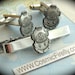 Steampunk Cufflinks Set Diving Helmet Cufflinks Diving Tie Bar Men's Cufflinks Cosmic Fiefly Original Design