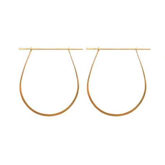 Gold Dagger Earrings