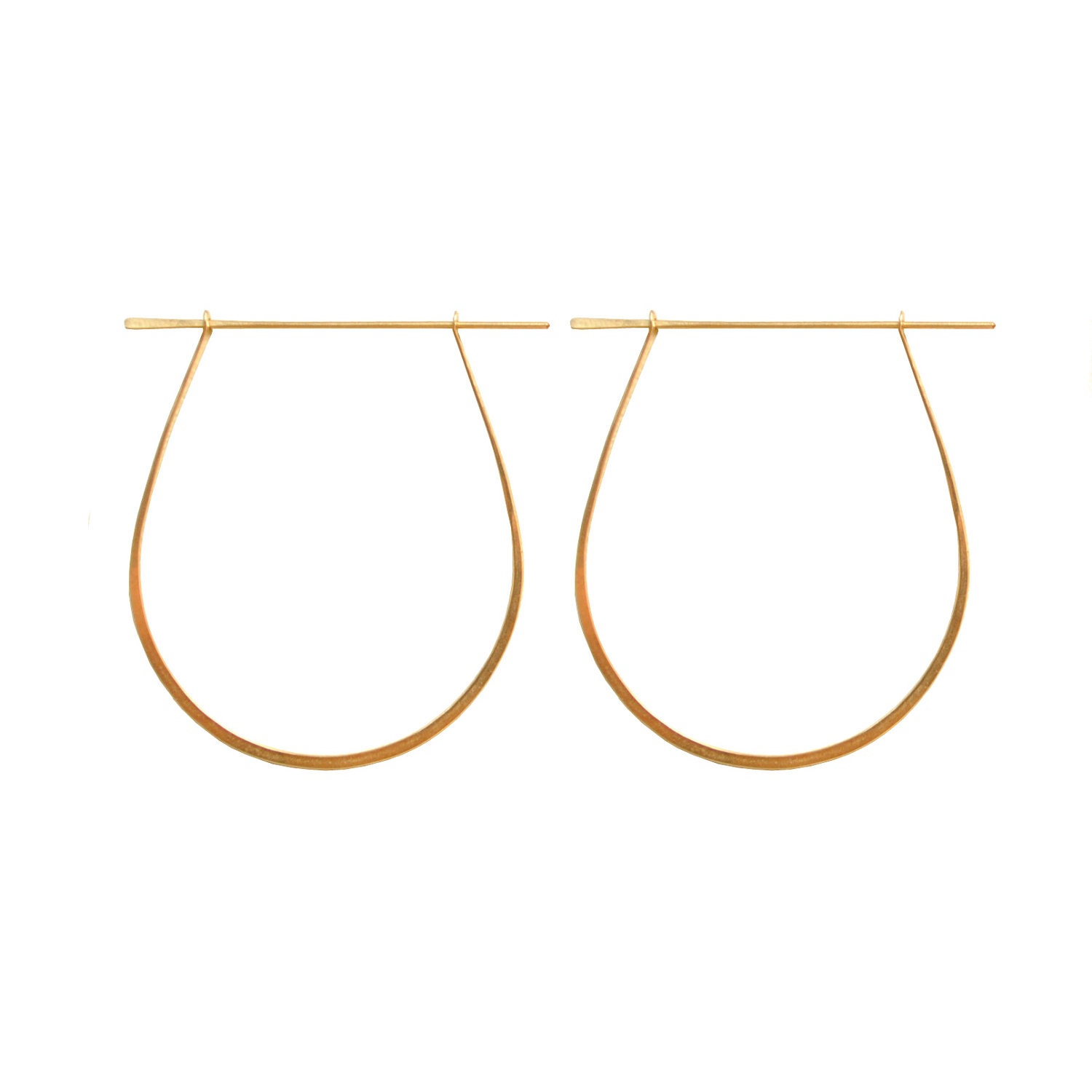 Gold Dagger Earrings