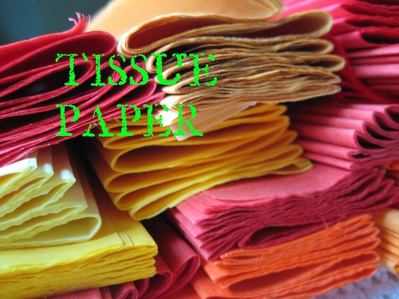 Solid Tissue Paper Sheets - DIY Supply for Parties and Gifts - Soild Colors - Primaries - Neon - Muted Tones - Pastels Il_570xn