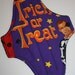 Purple Trick or Treat Reusable Cloth Maxi Pad