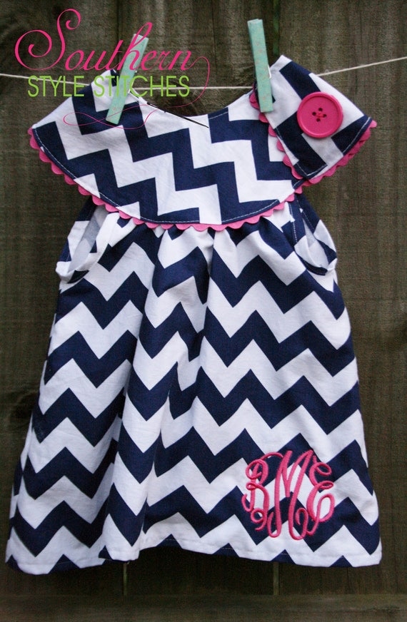 Personalized Chevron Top, dress, chevron