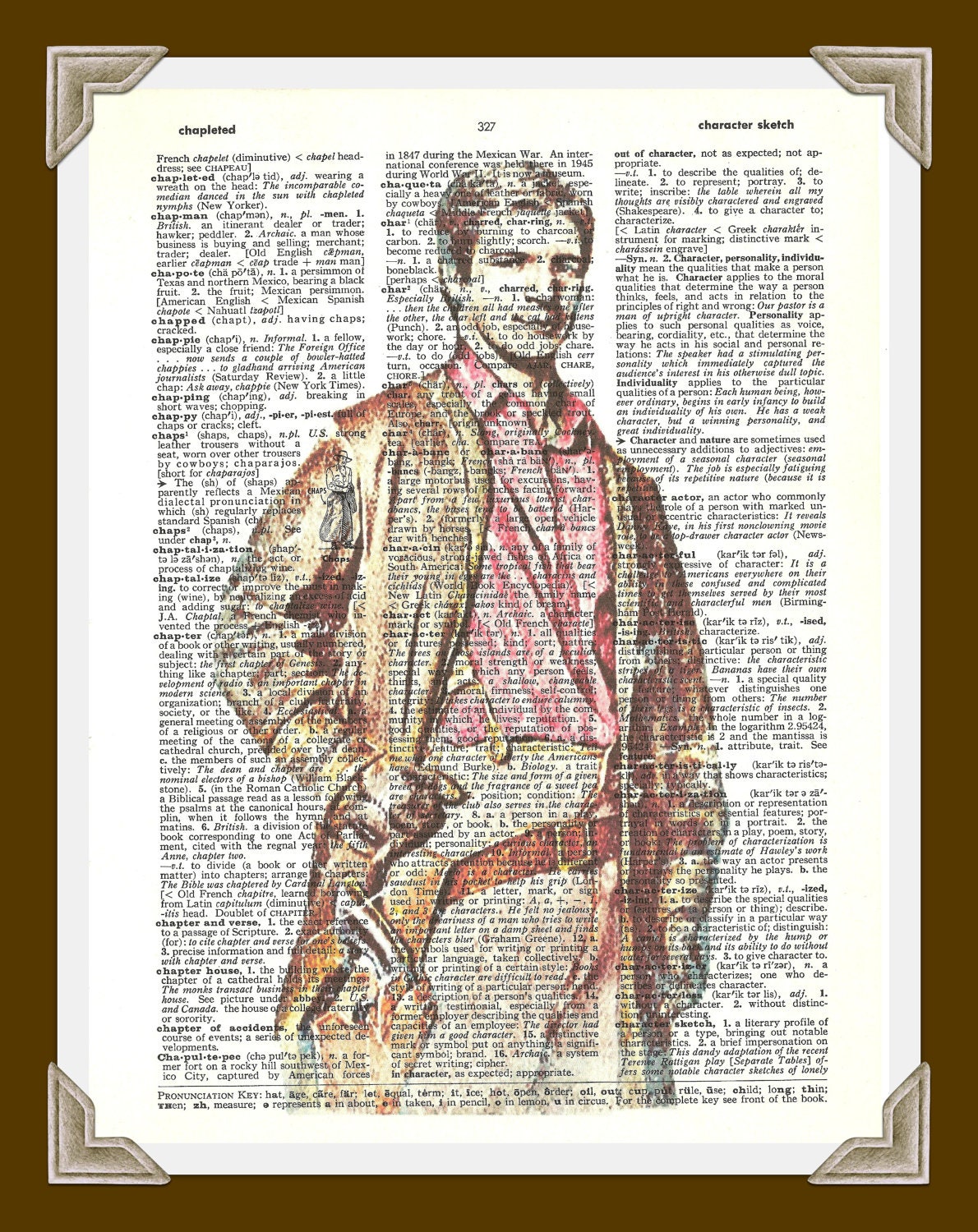 Buy Any 2 Prints get 1 Free Captain Mal Malcolm Reynolds Firefly Serenity Nathan Fillion  Drawn Vintage Dictionary Art