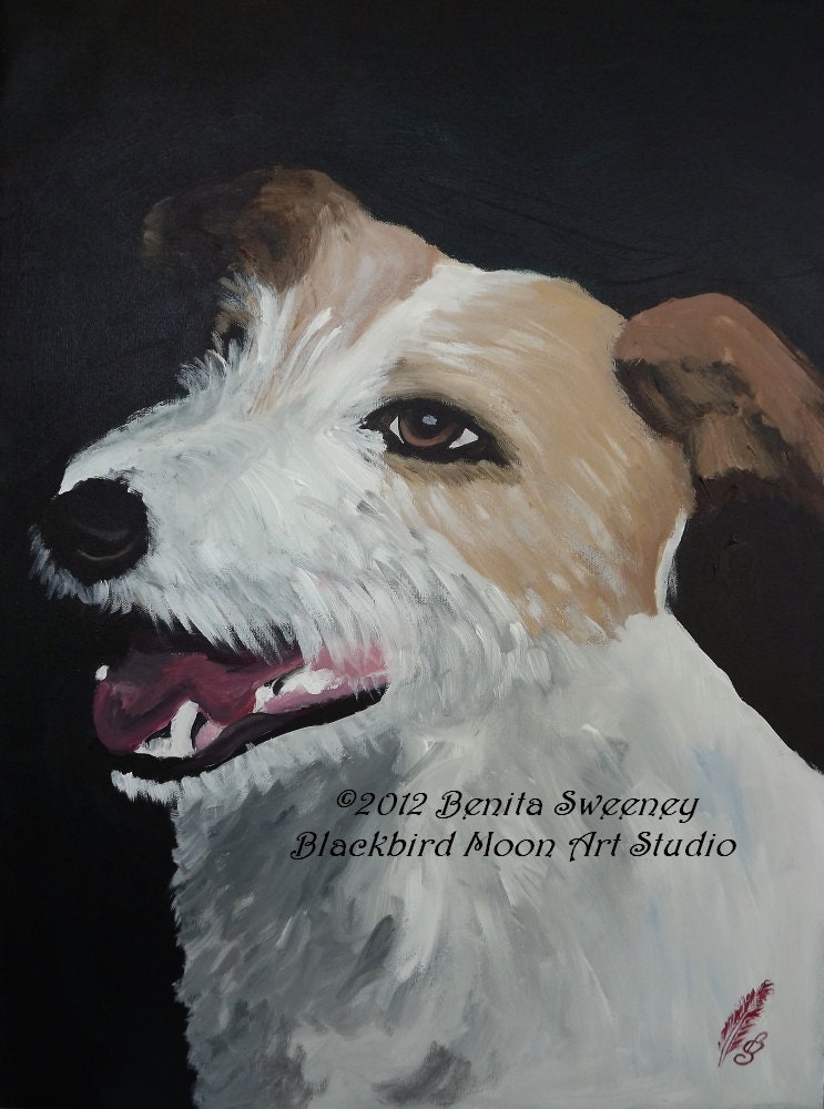 Someone's Best Friend - Original Painting - Acrylic on Canvas