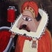 All-Seeing Eye Dog: Bloodhound Countess Elizabeth Báthory, Art Print