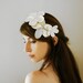 Bridal hair accessory, Romantic wedding Flower Headband, wedding flowers hair accessories, Vintage inspired bride