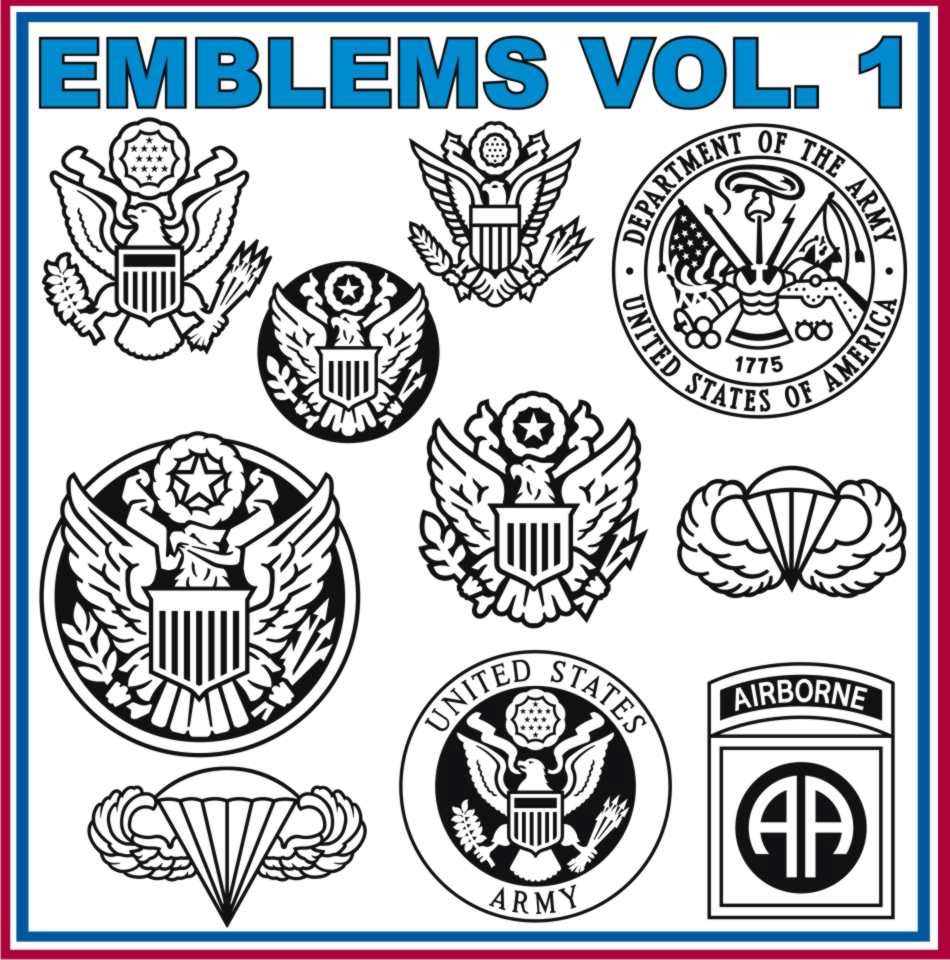 Emblems Vol. 1 (40) Vector Clipart