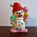 Vintage Norleans Clown Figurine Bank