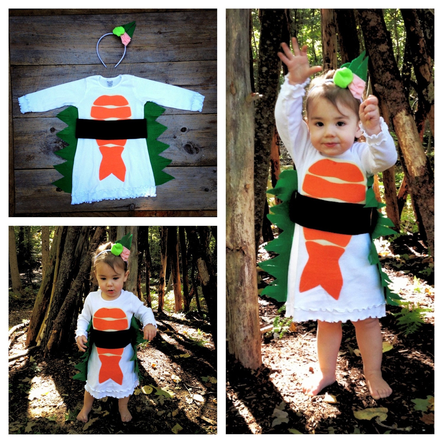 Toddler Sushi Dress Costume - Limited Edition