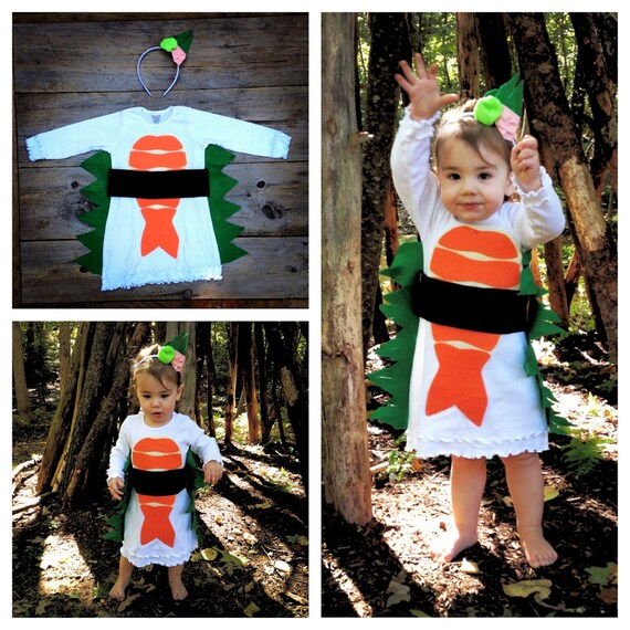 Toddler Sushi Dress Costume - Limited Edition - TheWishingElephant