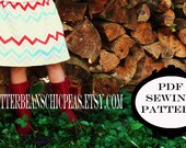 The Skirt.  PDF Tutorial - Size 12 Month to 7 Years -- This is NOT a Finished Product. - - Make and Sell.