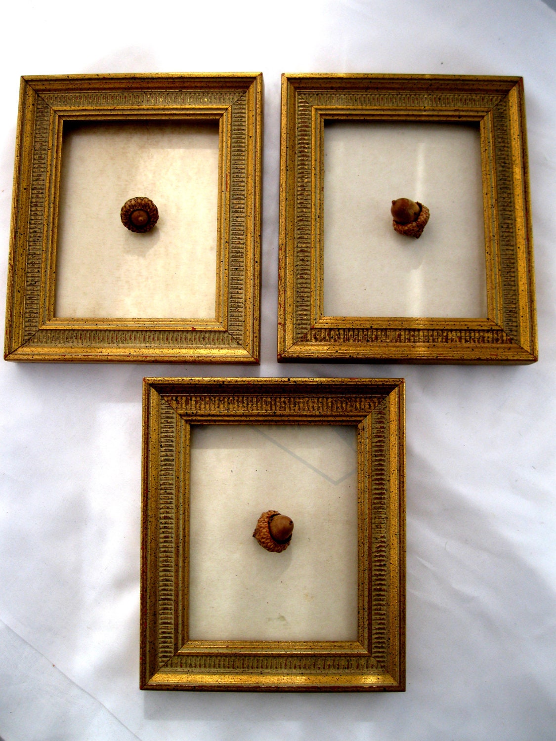Vintage Frames/Gold/Three/Wood from Tessiemay
