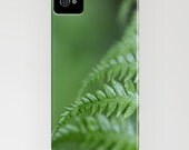 iPhone4, 4S Case - Photography Cell Phone Cover - iPhone 4S Hard Case - Spring Green Fern Macro Image Nature Lover
