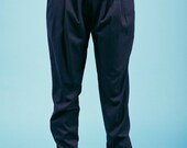 Mother's day Sale, Black pants, Pleated pants, High waist pants, womens pants, womens trousers, ON Sale