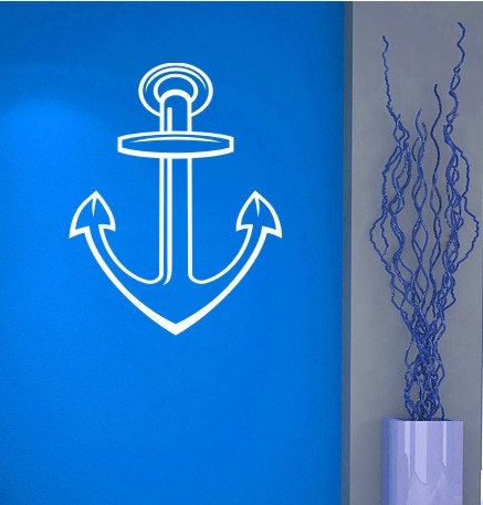 Ships Anchor Decal Nautical Wall Vinyl