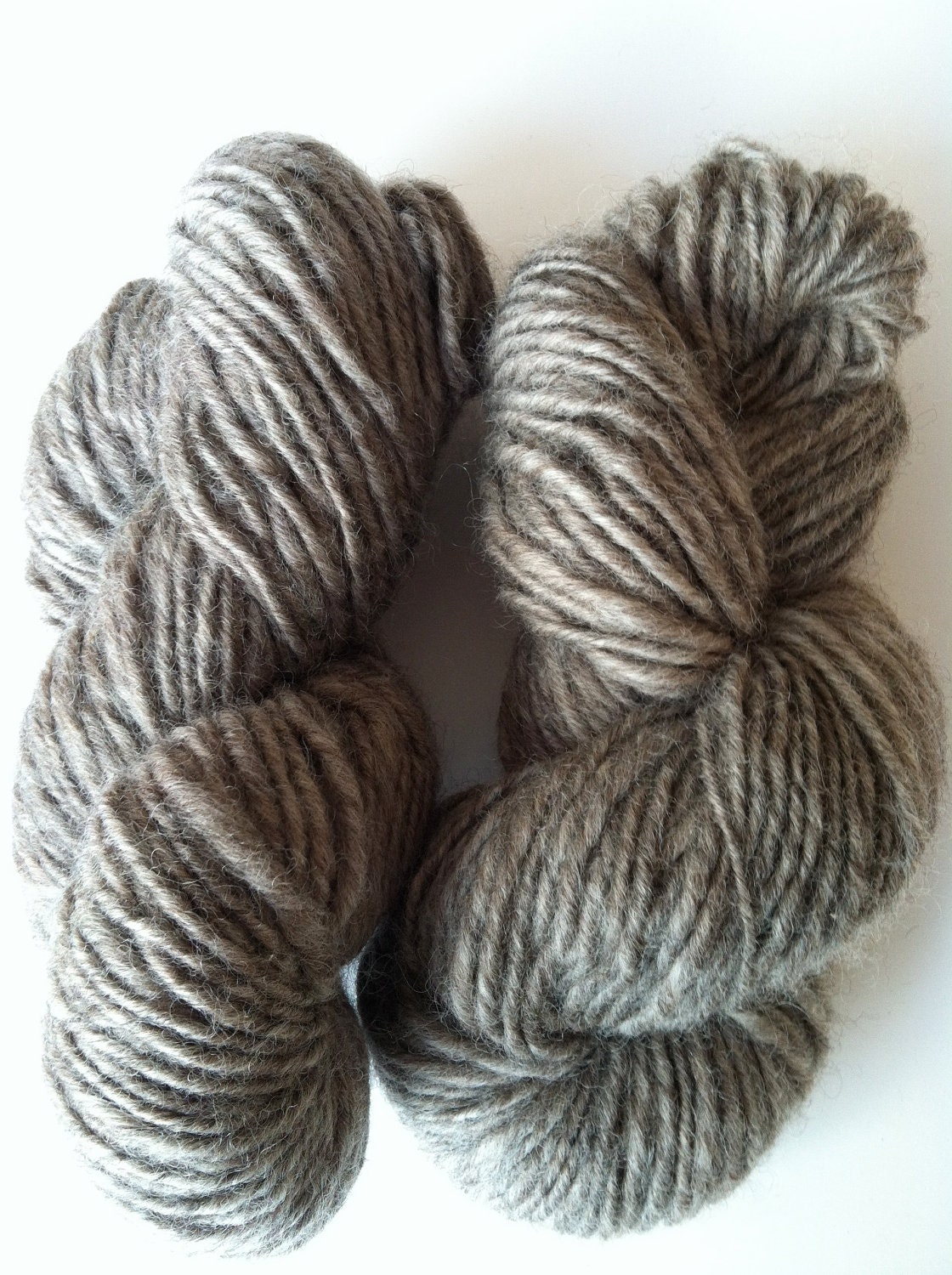 Natural Gray Maine Wool Lopi Yarn