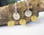 Astrological Necklace Zodiac Necklace Birthday Necklace Zodiac Jewelry Zodiac Charm Personalized Jewelry
