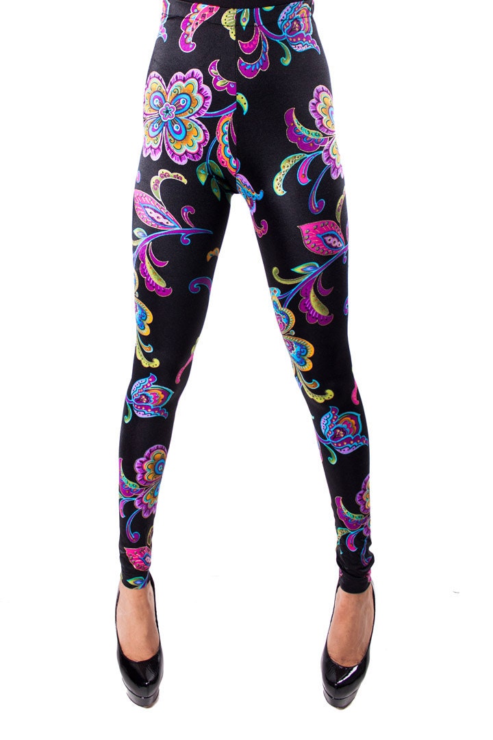 Asian Floral Leggings (((Limited Edition)))